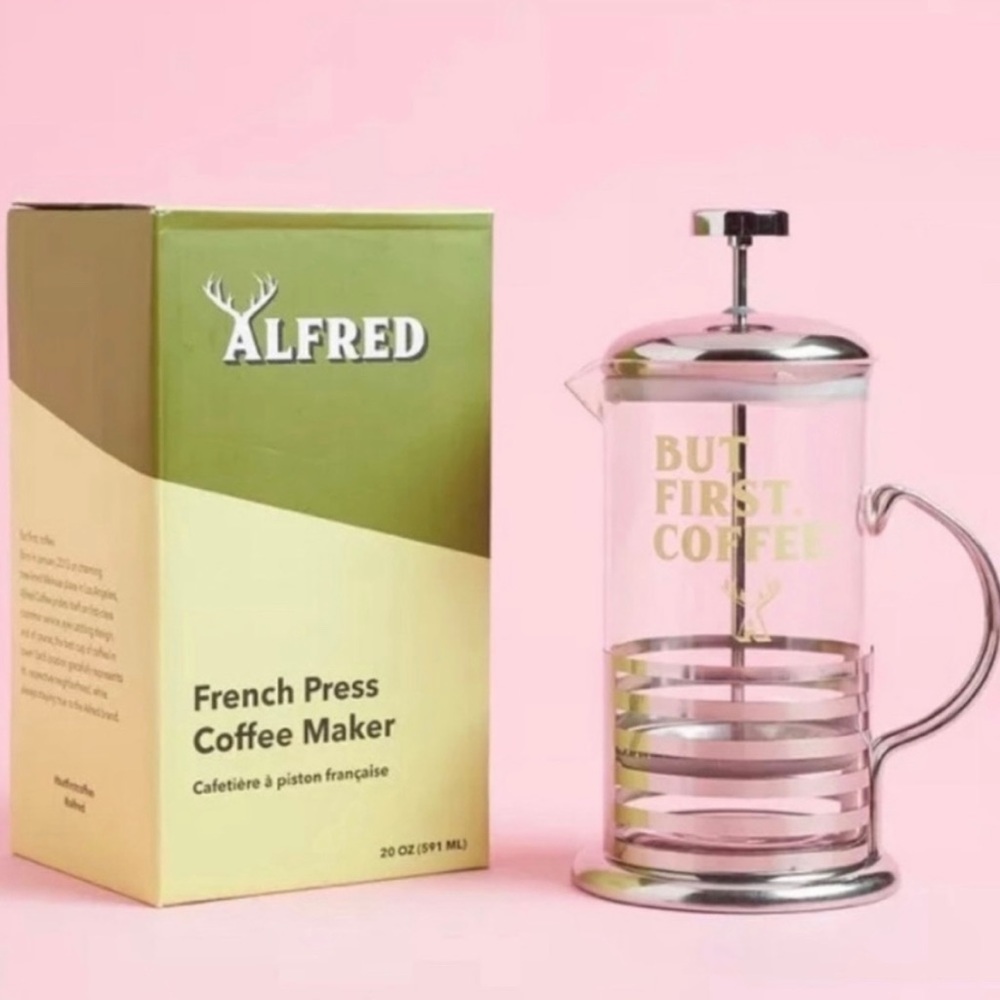 Brand New Alfred French Press Coffee Maker